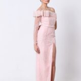 One-Shoulder Pink Dress - Image 2