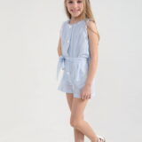 Cotton Short Jumpsuit - Image 5